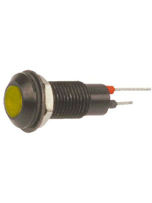 Marl - 612-325-21 - LED Indicator, yellow, 401 mcd, 12 VDC, 612-325-21, Marl