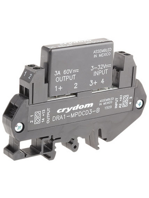 Crydom - DRA1-MPDCD3-B - Solid state relay single phase 3...32 VDC, DRA1-MPDCD3-B, Crydom