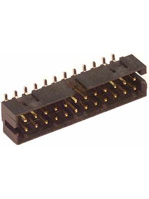 Molex - 87832-2420 - Shrouded header, vertical SMT Pitch2 mm Poles 24 Milli-Grid, 87832-2420, Molex