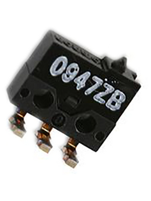 Omron Electronic Components - D2MQ-1-TL - Micro switch 0.5 A Plunger N/A 1 change-over (CO), D2MQ-1-TL, Omron Electronic Components