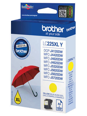 Brother - LC-225XLY - Ink 225 yellow, LC-225XLY, Brother