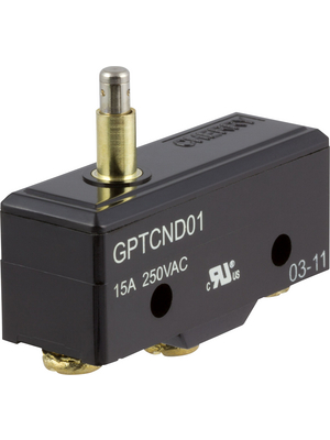 ZF Friedrichshafen AG - GPTCND01 - Micro switch 15 A Plunger N/A, GPTCND01, ZF Friedrichshafen AG