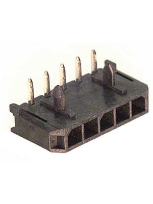 Molex - 43650-0500 - Male connector single row 90 Pitch3 mm Poles 1 x 5 Micro-Fit, 43650-0500, Molex