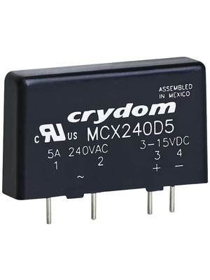 Crydom - MCX240D5 - Solid state relay single phase 3...15 VDC, MCX240D5, Crydom