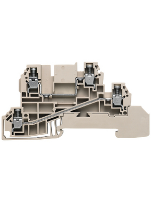 Weidmller - WDL 2.5/L/L - Distribution terminal W-Series N/A beige, 0.5...2.5 mm2, 1030300000, WDL 2.5/L/L, Weidmller