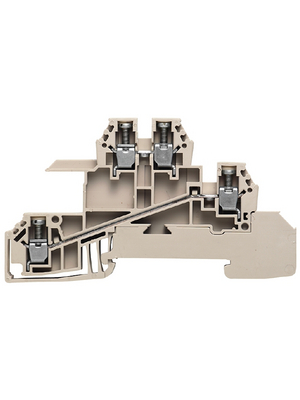 Weidmller - WDL 2.5/S/L/L - Distribution terminal W-Series N/A beige, 0.5...2.5 mm2, 1031200000, WDL 2.5/S/L/L, Weidmller