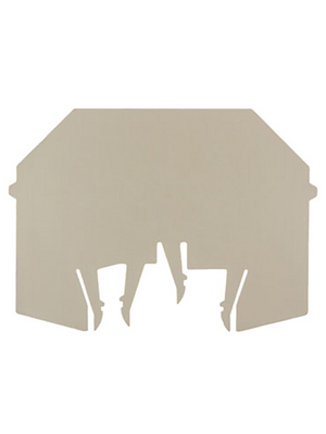 Weidmller - WTW EN - Partition plate N/A WTW 48 x 6.1 x 60 mm beige W-Series, 1058800000, WTW EN, Weidmller