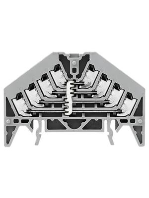 Weidmller - PPV 4 GR 35X7.5 DGR - Potential distributor PPV 4 DIN35x7.5 mm Inputs=16 0.5...1.5 mm2 grey, 1173890000, PPV 4 GR 35X7.5 DGR, Weidmller