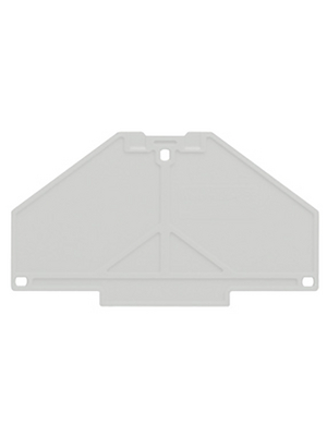 Weidmller - PAP PRV/PPV4 GR - End plate N/A PRV/PPV4 39.9 x 3 x 70 mm grey P-Serie, 1211450000, PAP PRV/PPV4 GR, Weidmller