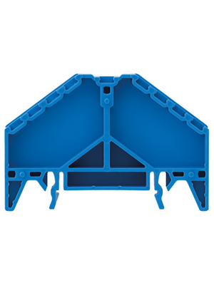 Weidmller - BZT PRV4 BL 35X7.5 - Marker holder Levels = 4, Connections = 8, 47 x 10.2 x 70 mm blue, 1267990000, BZT PRV4 BL 35X7.5, Weidmller