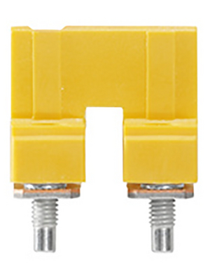 Weidmller - WQV 16N/2 - Cross connector N/A WQV 18 x 7.6 x 19.8 mm yellow W-Series, 1636560000, WQV 16N/2, Weidmller