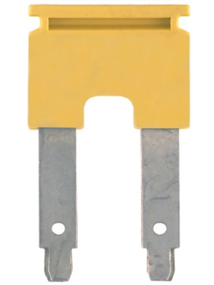 Weidmller - ZQV 35/2 - Cross connector N/A 43.4 x 6 x 25 mm yellow Z Series Poles=2, 1739700000, ZQV 35/2, Weidmller