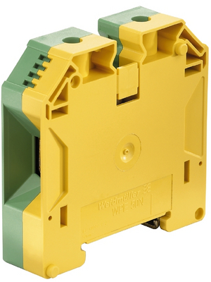 Weidmller - WPE 35N - Terminal block Earth W-Series N/A WPE yellow/green, 2.5...35 mm2, 1717740000, WPE 35N, Weidmller