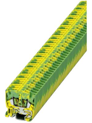 Phoenix Contact - MSB 2,5-PE - Terminal block yellow/green 0.08...2.5 mm2, MSB 2,5-PE, Phoenix Contact