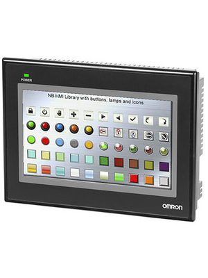 Omron Industrial Automation - NB7W-TW00B - Touchscreen 7 ", NB7W-TW00B, Omron Industrial Automation