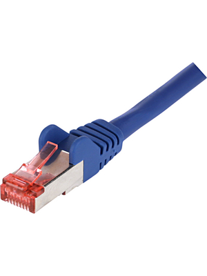 Maxxtro - PB-SFTP6-3-BL-T - Patch cable CAT6 S/FTP 3.00 m blue, PB-SFTP6-3-BL-T, Maxxtro