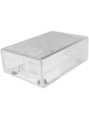 Camdenboss - CBRPP-CLR - Raspberry Pi B+  Enclosure 62.4 x 89.4 x 32 mm crystal-clear Polystyrene IP 00 N/A, CBRPP-CLR, Camdenboss