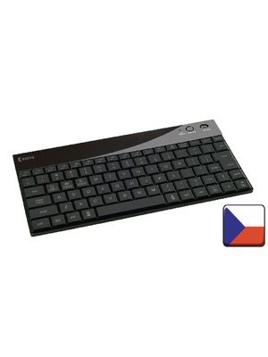 Koenig - CSKBBT300CZ - Illuminated Multimedia Bluetooth Keyboard CZ Bluetooth black, CSKBBT300CZ, K?nig