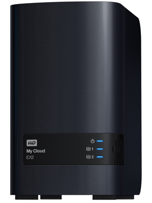 Western Digital - WDBVKW0080JCH-EESN - My Cloud EX2 8 TB, WDBVKW0080JCH-EESN, Western Digital