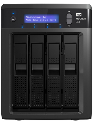 Western Digital - WDBWWD0000NBK-EESN - My Cloud EX4 0 TB, WDBWWD0000NBK-EESN, Western Digital