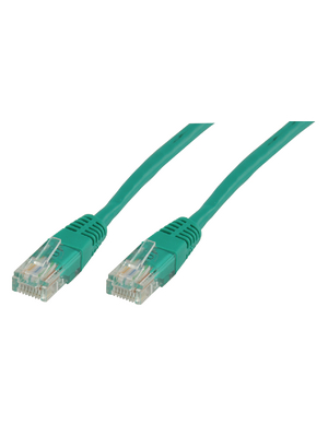 Valueline - UTP-0008-1GR - Patch cable CAT5 UTP 1.00 m green, UTP-0008-1GR, Valueline