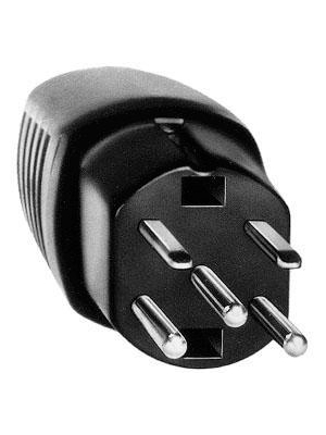 Feller - 8815.TH.60 - Mains plug Suisse T15 N/A black Switzerland, Type 15, 8815.TH.60, Feller