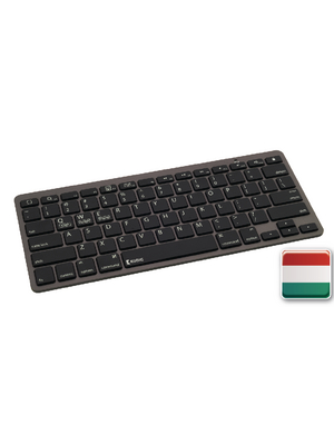 Koenig - CSKBBT100HU - Multimedia Bluetooth Keyboard HU Bluetooth dark grey, CSKBBT100HU, K?nig