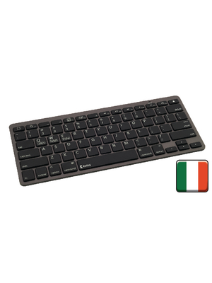 Koenig - CSKBBT100IT - Multimedia Bluetooth Keyboard IT Bluetooth dark grey, CSKBBT100IT, K?nig