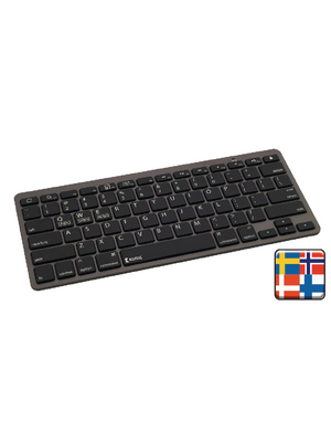 Koenig - CSKBBT100ND - Multimedia Bluetooth Keyboard SE / NO / FI / DK Bluetooth dark grey, CSKBBT100ND, K?nig