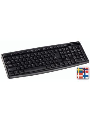 Koenig - CSKBU100ND - USB Keyboard SE / NO / FI / DK USB, CSKBU100ND, K?nig