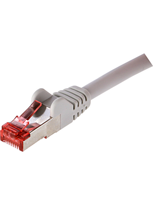 Maxxtro - PB-SFTP6-3-T - Patch cable CAT6 S/FTP 3.00 m grey, PB-SFTP6-3-T, Maxxtro