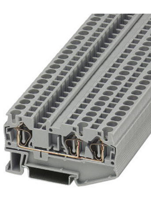 Phoenix Contact - ST 4-TWIN - Feed-through terminal block N/A grey, 0.08...4 mm2, 3031393, ST 4-TWIN, Phoenix Contact