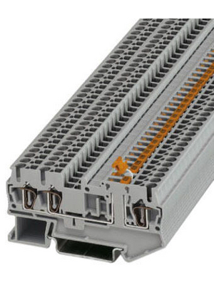 Phoenix Contact - ST 2,5-TWIN-MT - Feed-through terminal block N/A grey, 0.08...2.5 mm2, 3036356, ST 2,5-TWIN-MT, Phoenix Contact