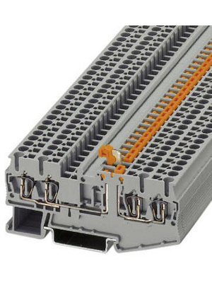 Phoenix Contact - ST 2,5-QUATTRO-MT - Feed-through terminal block N/A grey, 0.08...2.5 mm2, 3036576, ST 2,5-QUATTRO-MT, Phoenix Contact