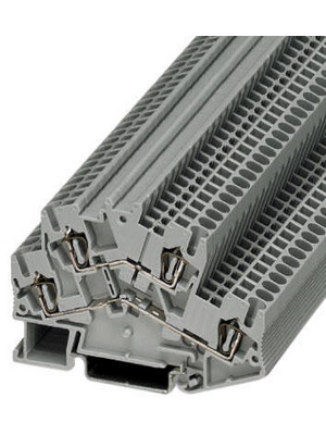 Phoenix Contact - STTBS 2,5 - Double-level terminal block N/A grey, 0.08...2.5 mm2, 3038464, STTBS 2,5, Phoenix Contact