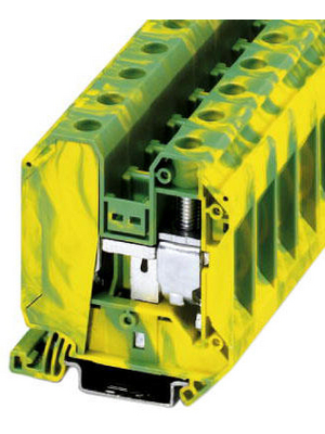 Phoenix Contact - UT 35-PE - Feed-through terminal block N/A green-yellow, 1.5...25 mm2, 3044241, UT 35-PE, Phoenix Contact