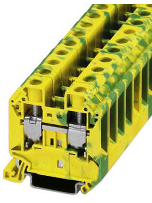 Phoenix Contact - UT 16-PE - Feed-through terminal block N/A green-yellow, 1.5...25 mm2, 3044212, UT 16-PE, Phoenix Contact