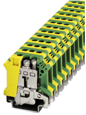 Phoenix Contact - UISLKG 16 - Installation terminal block N/A green-yellow, 2.5...16 mm2, 443052, UISLKG 16, Phoenix Contact