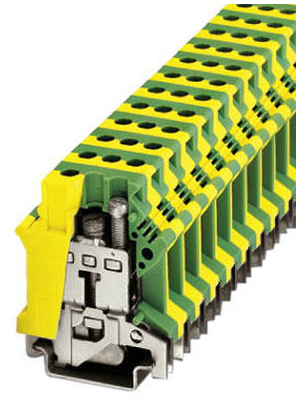 Phoenix Contact - USLKG 16 N - Ground terminal block N/A green-yellow, 4...16 mm2, 443023, USLKG 16 N, Phoenix Contact