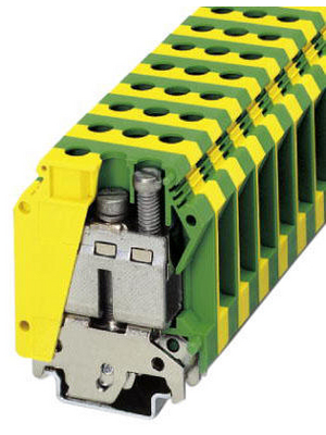 Phoenix Contact - USLKG 35 - Ground terminal block N/A green-yellow, 0.75...35 mm2, 444019, USLKG 35, Phoenix Contact