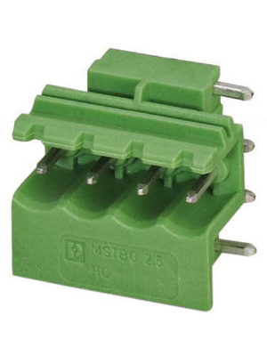 Phoenix Contact - MSTBO 2,5/ 4-G1R - Pin header N/A green, 1861073, MSTBO 2,5/ 4-G1R, Phoenix Contact