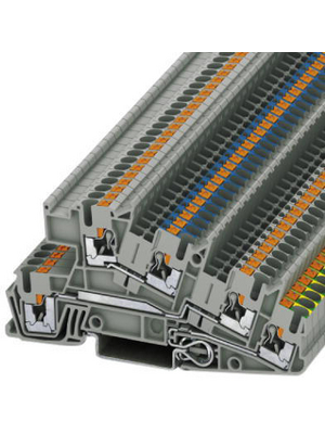 Phoenix Contact - PTI 2,5-PE/L/N - Ground terminal block N/A grey, 0.14...4 mm2, 3213950, PTI 2,5-PE/L/N, Phoenix Contact