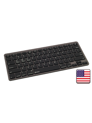 Koenig - CSKBBT100US - Multimedia Bluetooth Keyboard US Bluetooth dark grey, CSKBBT100US, K?nig