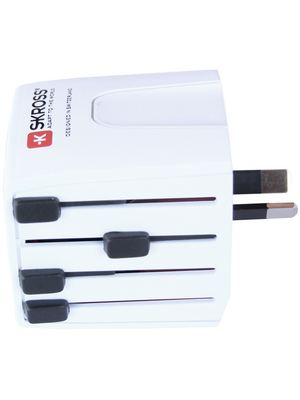 SKross - 1.302190 - World Travel Adapter MUV Micro USA / AU / CN Euro / UK / HK / USA / AU / CN, 1.302190, SKross