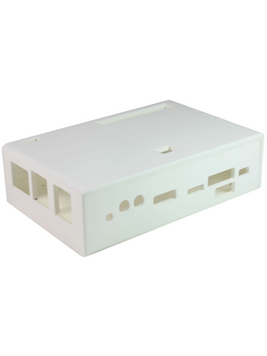 Camdenboss - CBDBRB-WHT - RIoT Board Enclosure 79.6 x 123 x 35.7 mm white Polystyrene IP 00 N/A, CBDBRB-WHT, Camdenboss