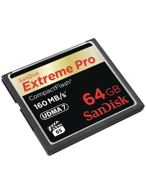 SanDisk - SDCFXPS-064G-X46 - Extreme Pro CompactFlash Card 64 GB, SDCFXPS-064G-X46, SanDisk