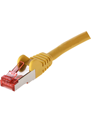 Maxxtro - PB-SFTP6-3-Y-T - Patch cable CAT6 S/FTP 3.00 m yellow, PB-SFTP6-3-Y-T, Maxxtro