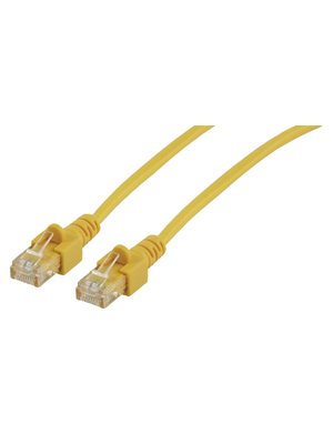 Valueline - UTP-0008-3YE - Patch cable CAT5 UTP 3.00 m yellow, UTP-0008-3YE, Valueline